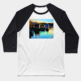 Sunnnset in Herring Cove Baseball T-Shirt